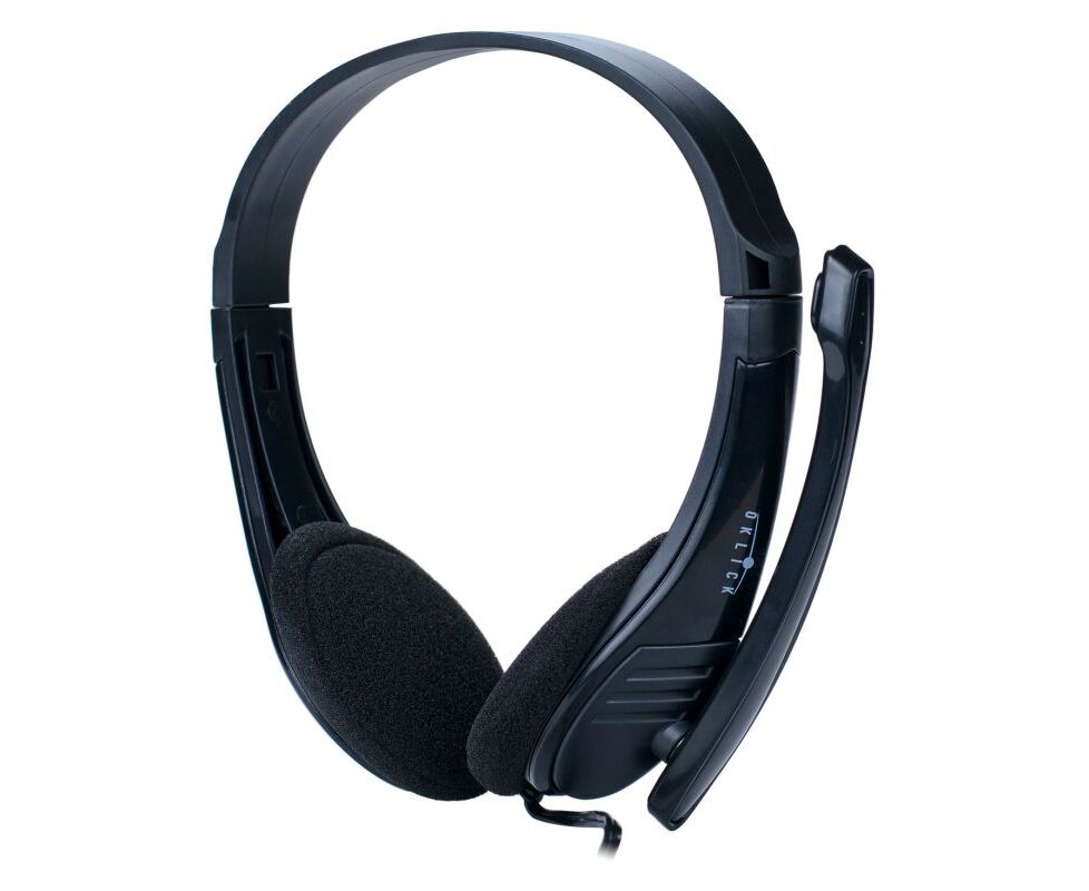 Наушники с микрофоном Oklick HS-M150 черный
