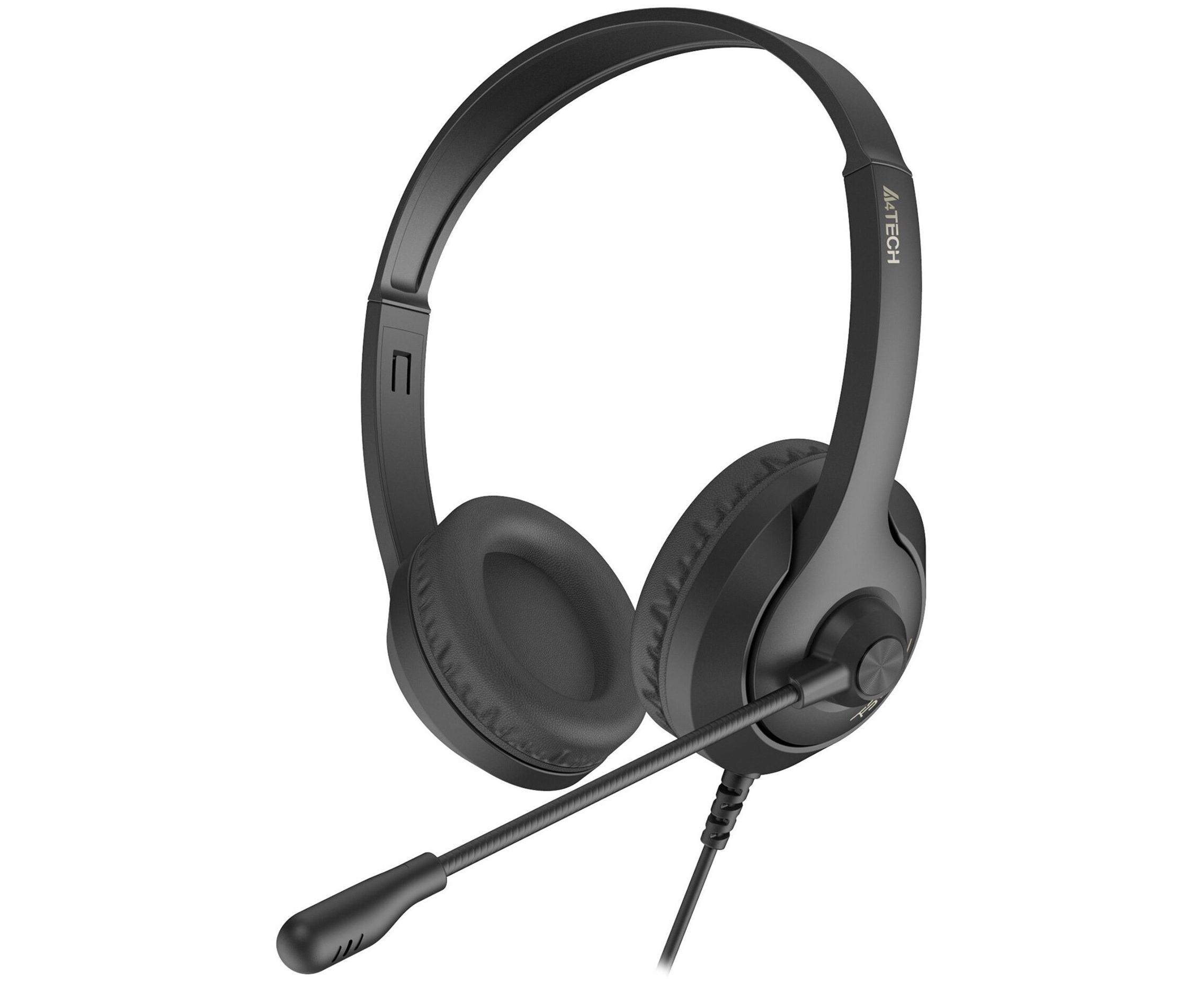 Наушники полноразмерные проводные, с микрофоном A4 TECH Fstyler FH100 (черный)