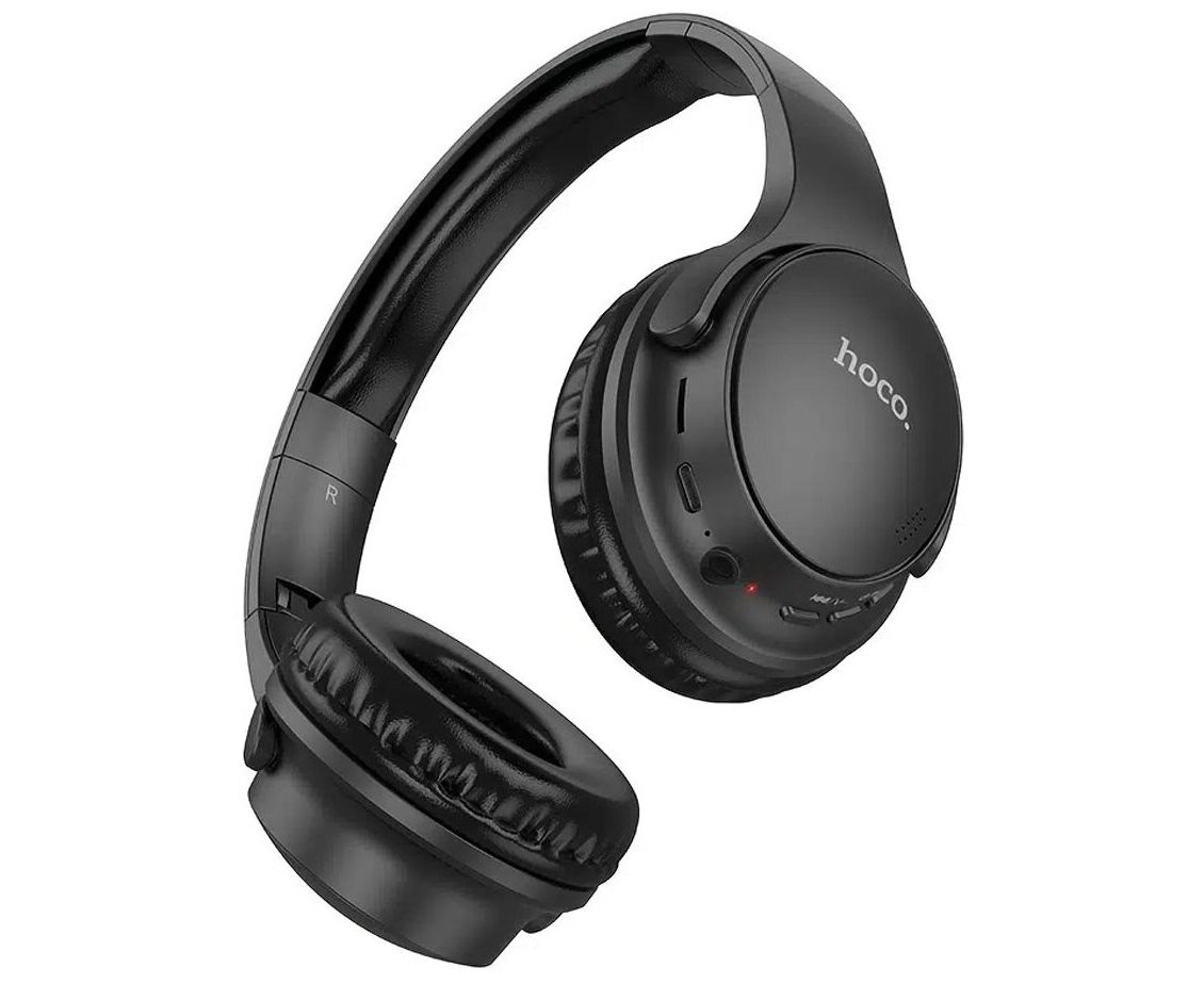 Наушники полноразмерные bluetooth HOCO W40 Mighty BT (черный)