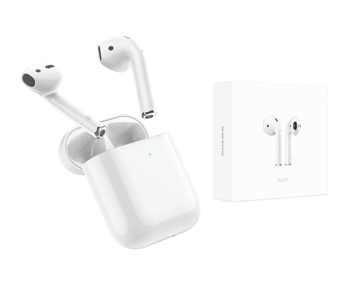 Наушники bluetooth BOROFONE BW25 TWS (белый)
