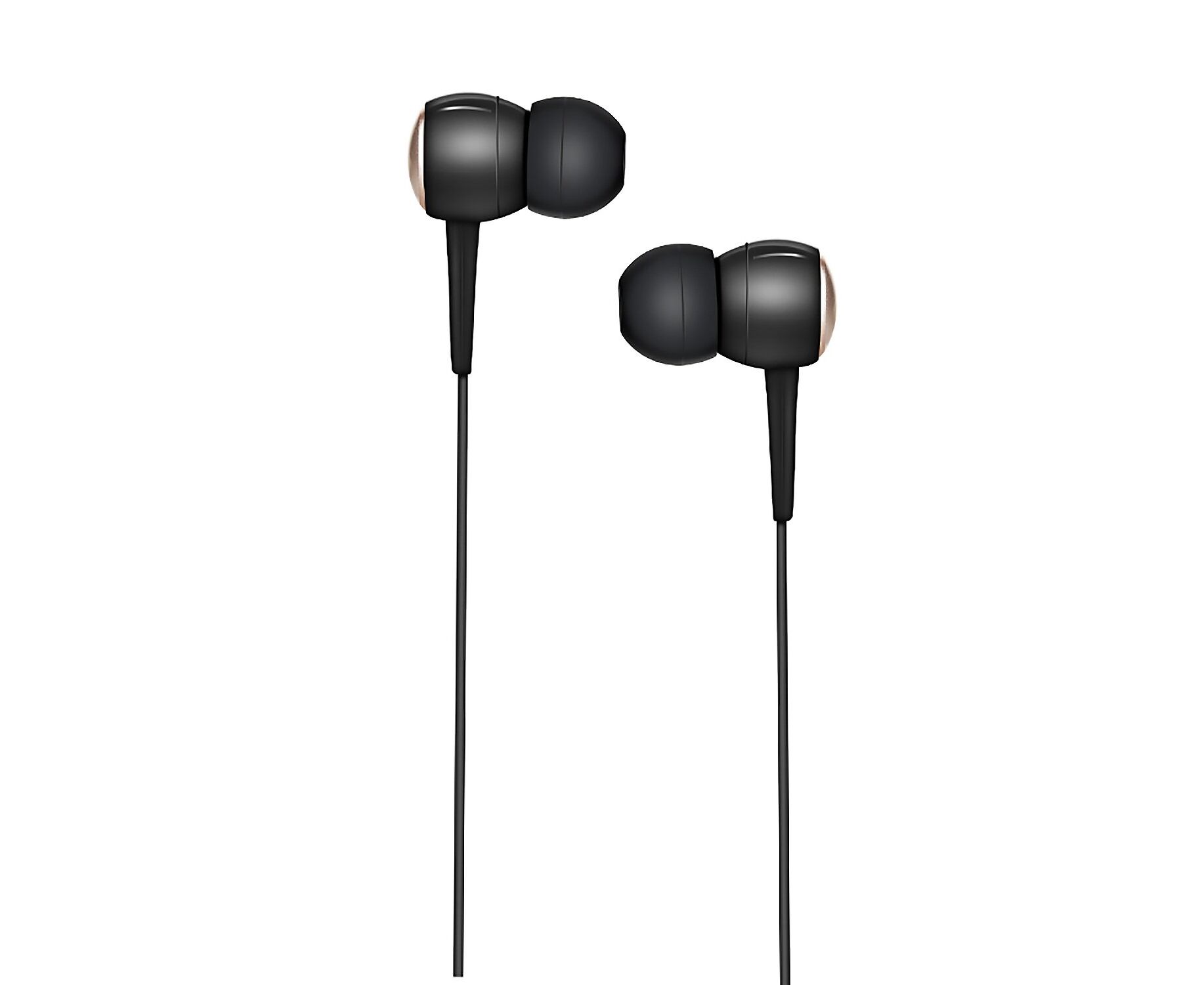 Проводные наушники с микрофоном внутриканальные Hoco M19 Drumbeat universal, 3.5 Jack (black)