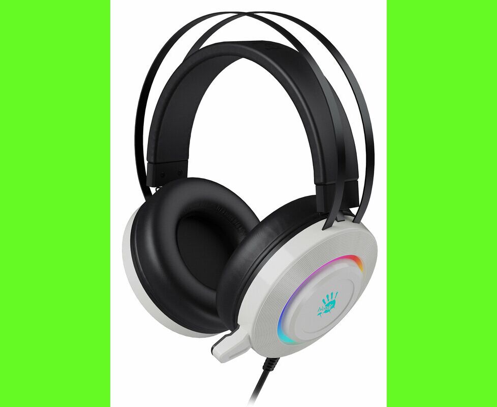 Наушники игровые с микрофоном A4 TECH Bloody G521 (белый)