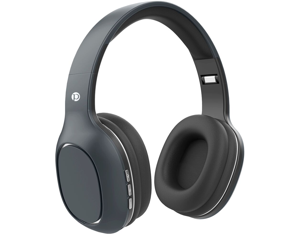 Беспроводные наушники PERO BH04 Grey, полноразмерные