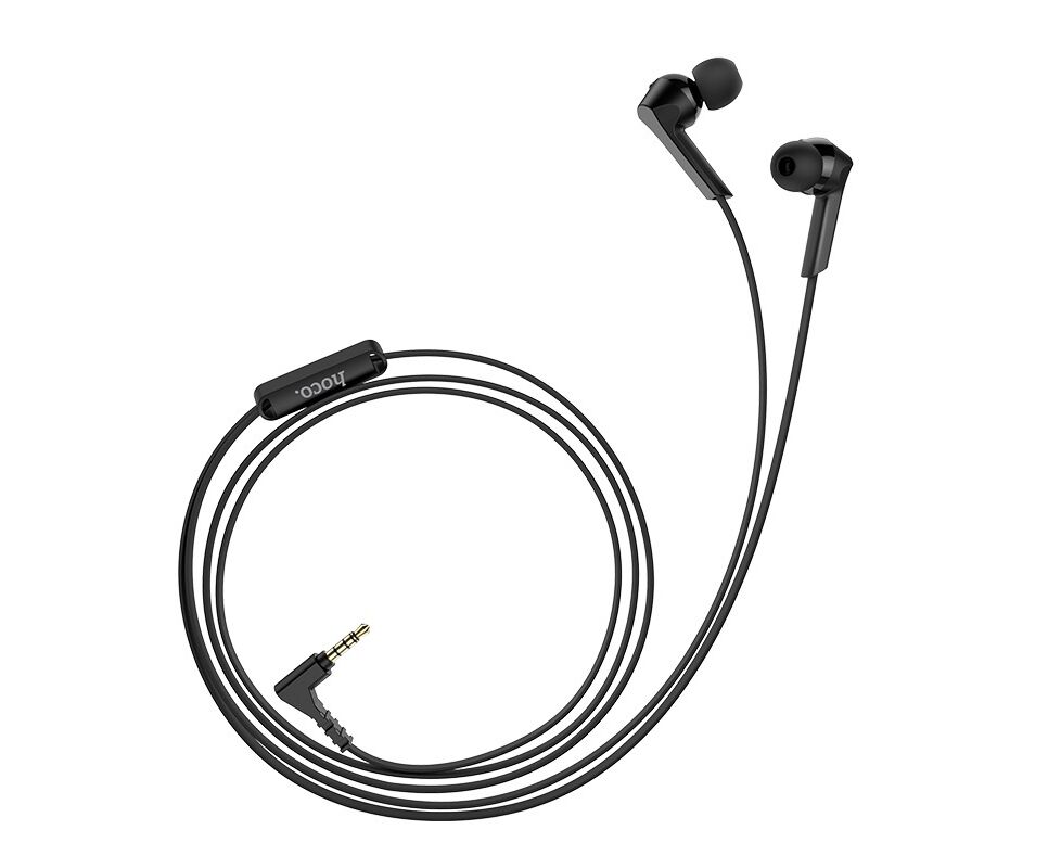 Наушники HOCO M72 Admire universal earphones with mic (черный)