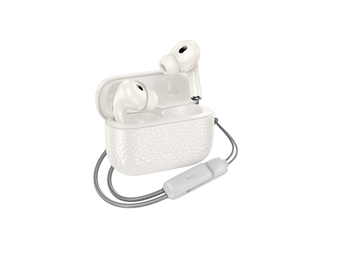 Беспроводные наушники HOCO EQ9 Duke true wireless BT headset (7hours) milky white