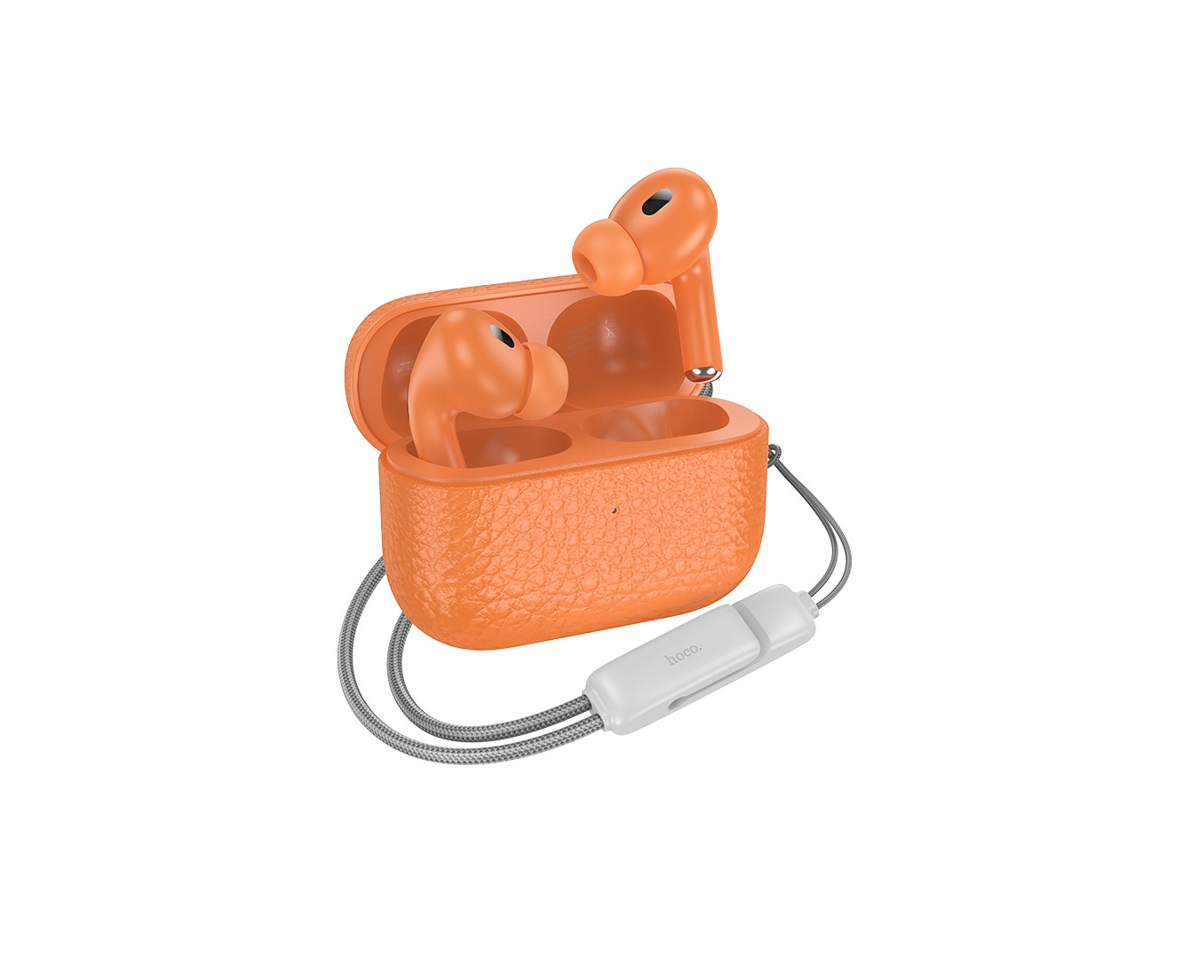 Беспроводные наушники HOCO EQ9 Duke true wireless BT headset (7hours) orange