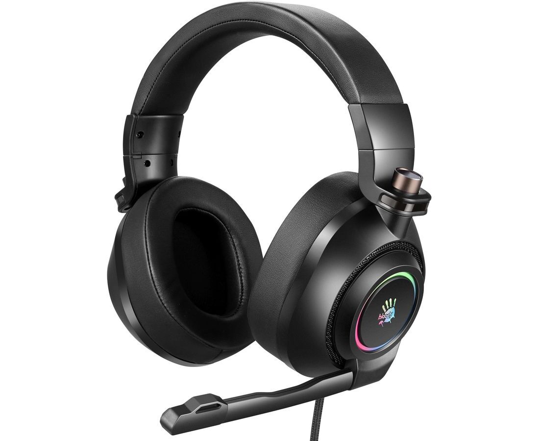 Наушники игровые с микрофоном A4 TECH Bloody G580 (черный)