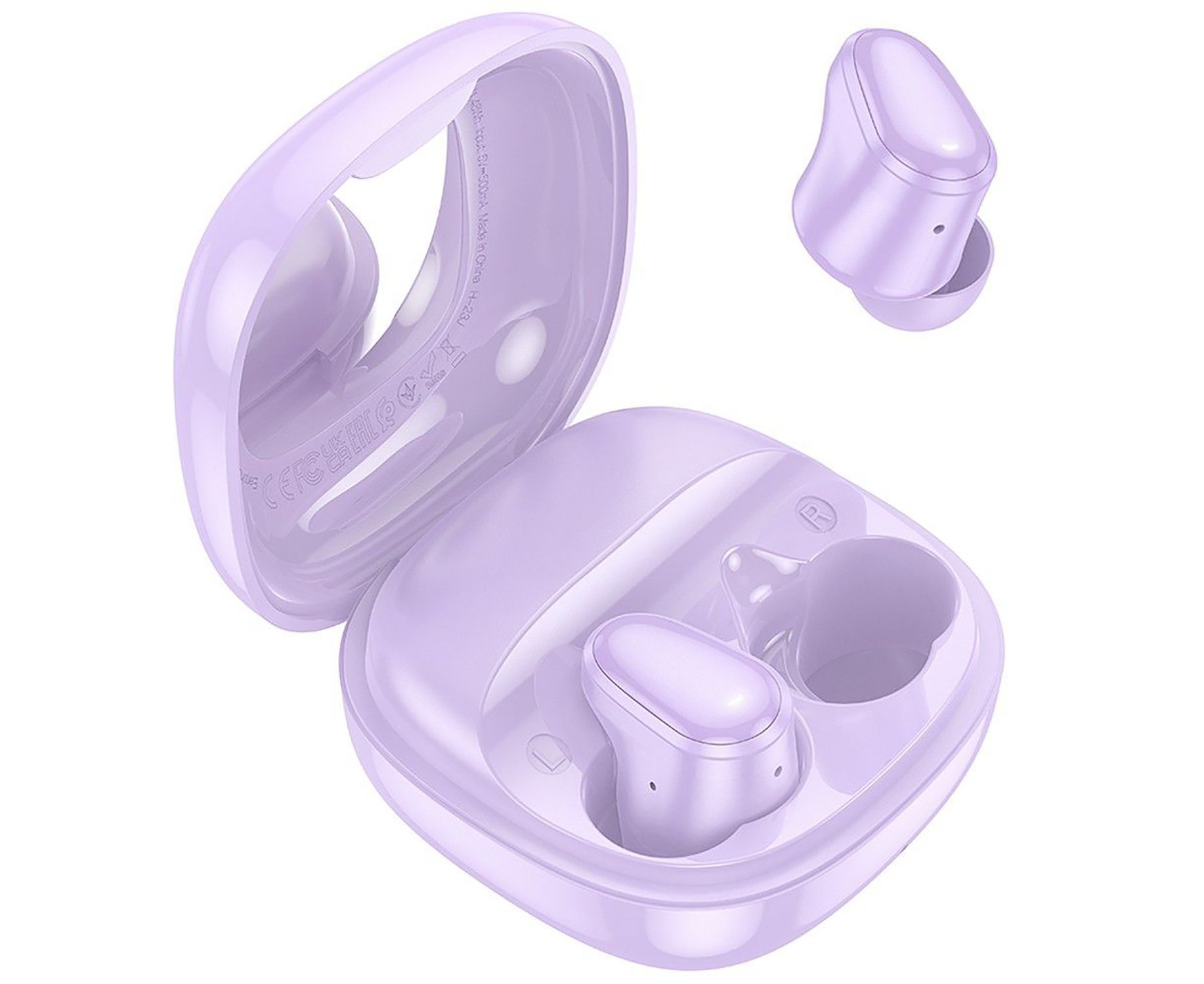 Беспроводные наушники HOCO EQ13 Fun true wireless BT headset (7hours) purple