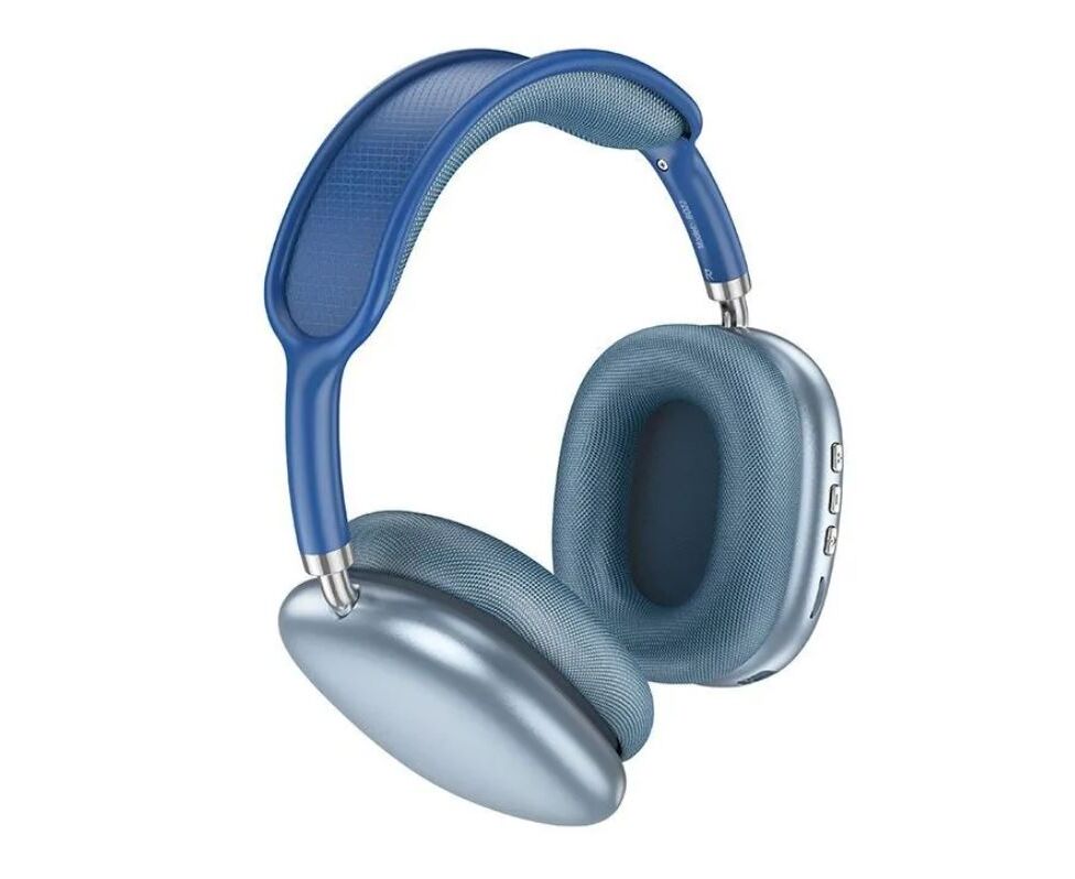 Наушники bluetooth полноразмерные BOROFONE BO22 Elegant (синий)