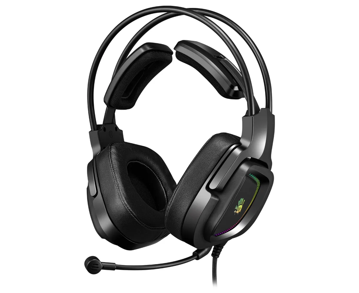 Наушники с микрофоном A4 Tech Bloody G575 P 2м USB черный