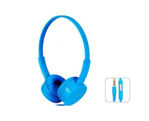 Наушники с микрофоном:Kanen IP-600 Blue