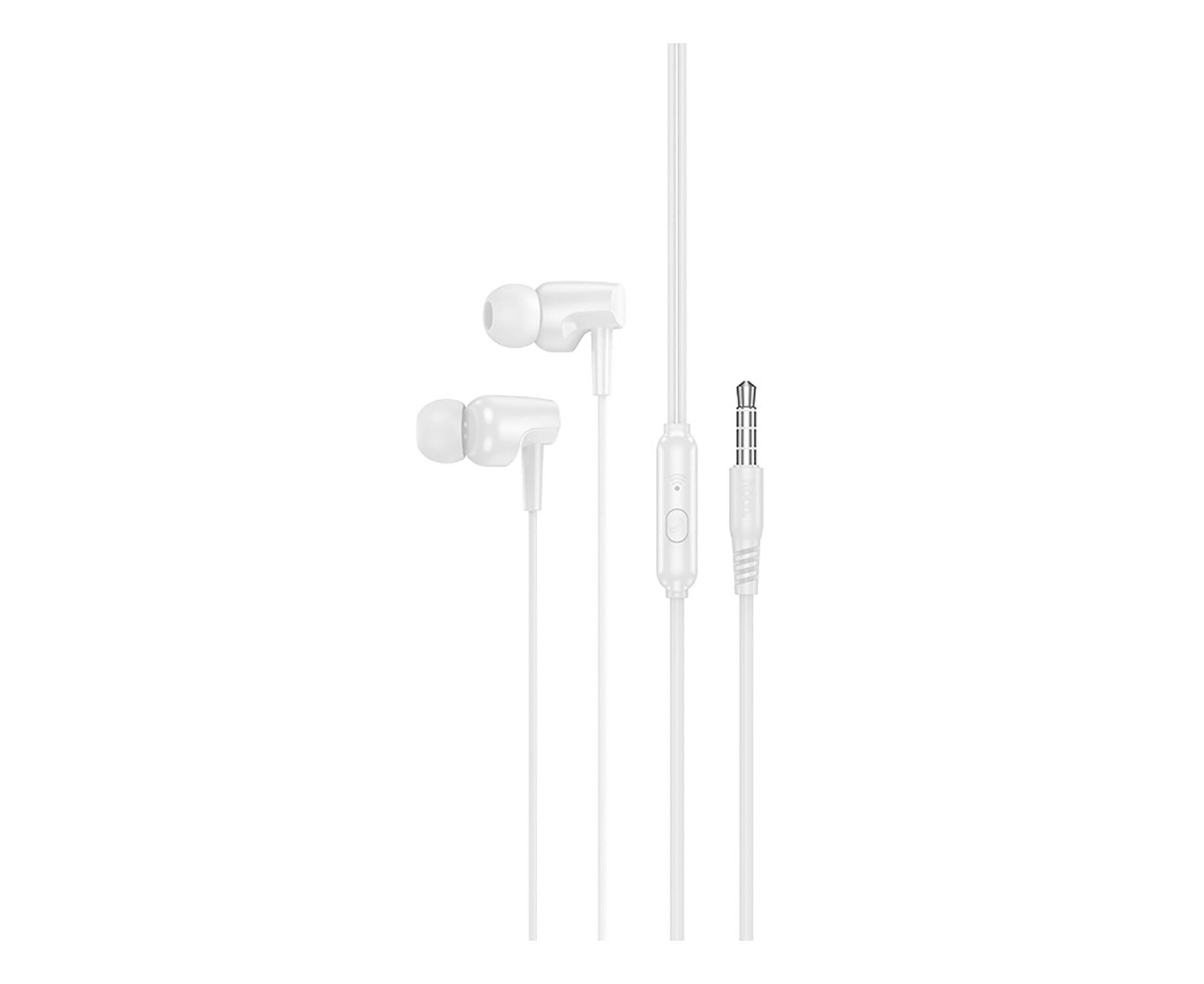 Проводные наушники внутриканальные Hoco M112 Jack 3,5 (white) (222429)