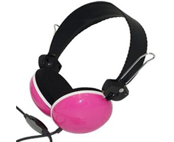 Наушники с микрофоном:Kanen KM--530 Pink