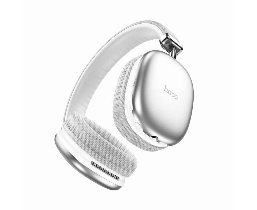 Наушники полноразмерные bluetooth HOCO W35 (серебро)