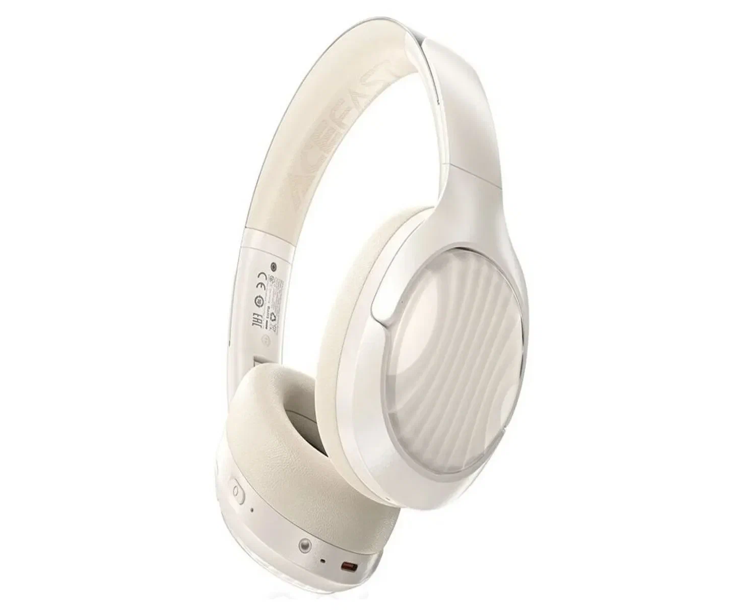 Наушники ACEFAST H5 Active Noise Cancelling Wireless Headset Milky White
