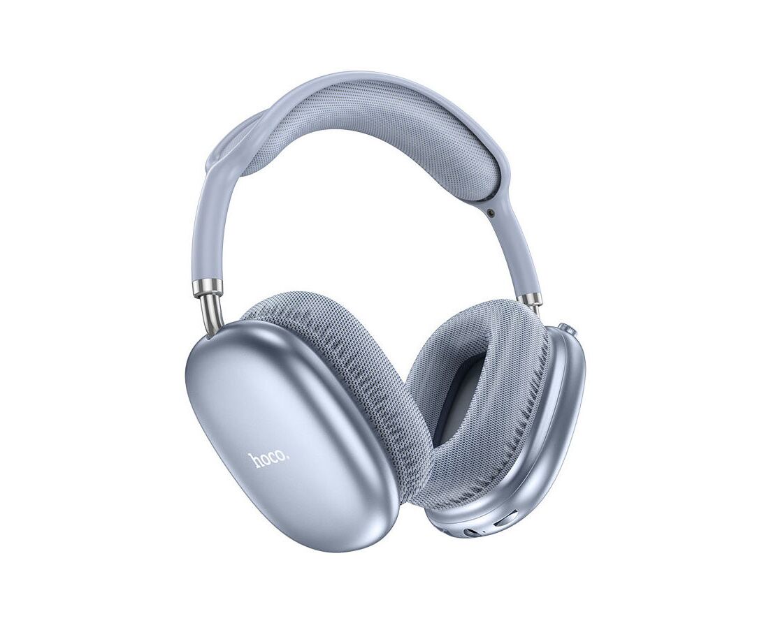 Наушники полноразмерные bluetooth HOCO W35 Max Joy BT (голубой)