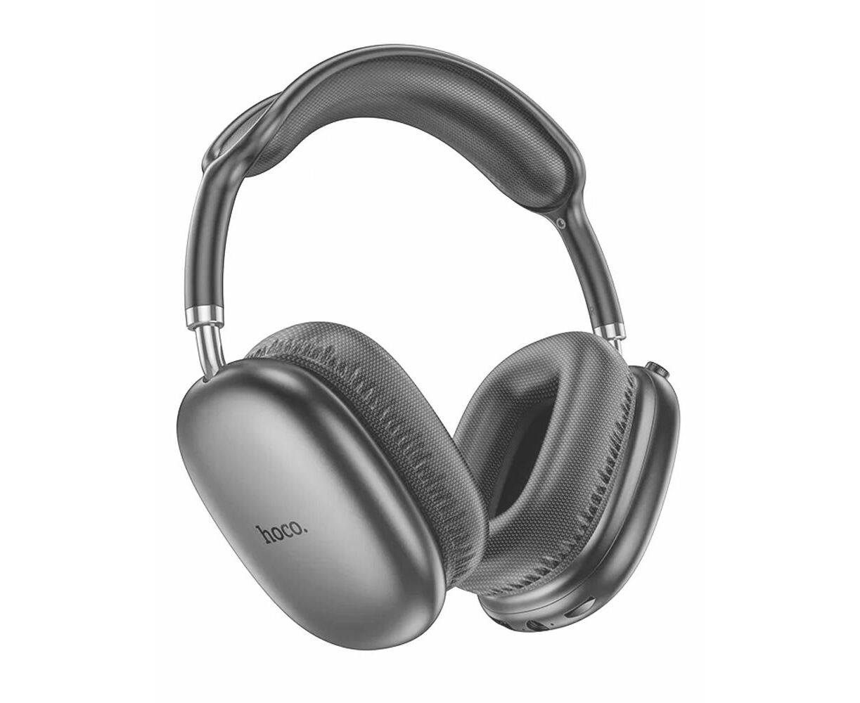 Наушники полноразмерные HOCO W35 Air Triumph, bluetooth 5.3, AUX, цвет: чёрный (1/40)