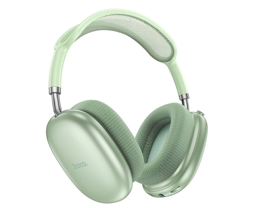 Наушники полноразмерные bluetooth HOCO W55 Pleasing BT headphones (зеленый)
