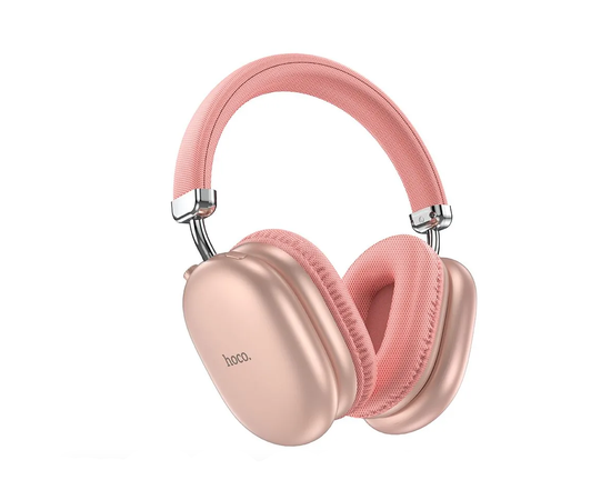 Наушники полноразмерные bluetooth HOCO W35 Max Joy BT (розовый)