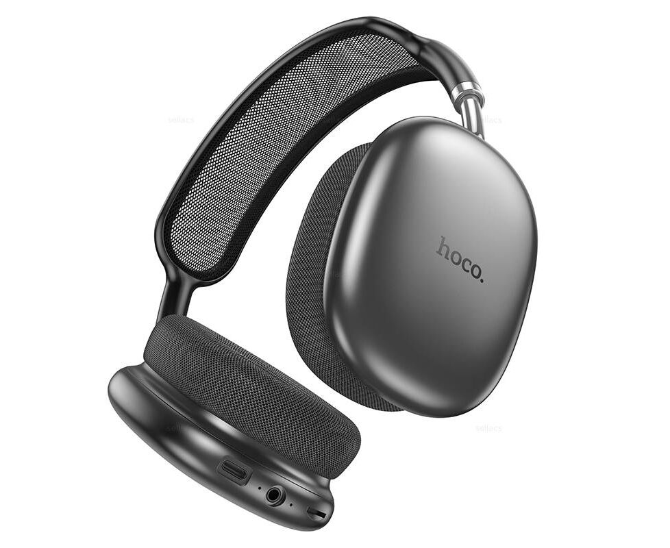 Наушники полноразмерные bluetooth HOCO W55 Pleasing BT headphones (серый)