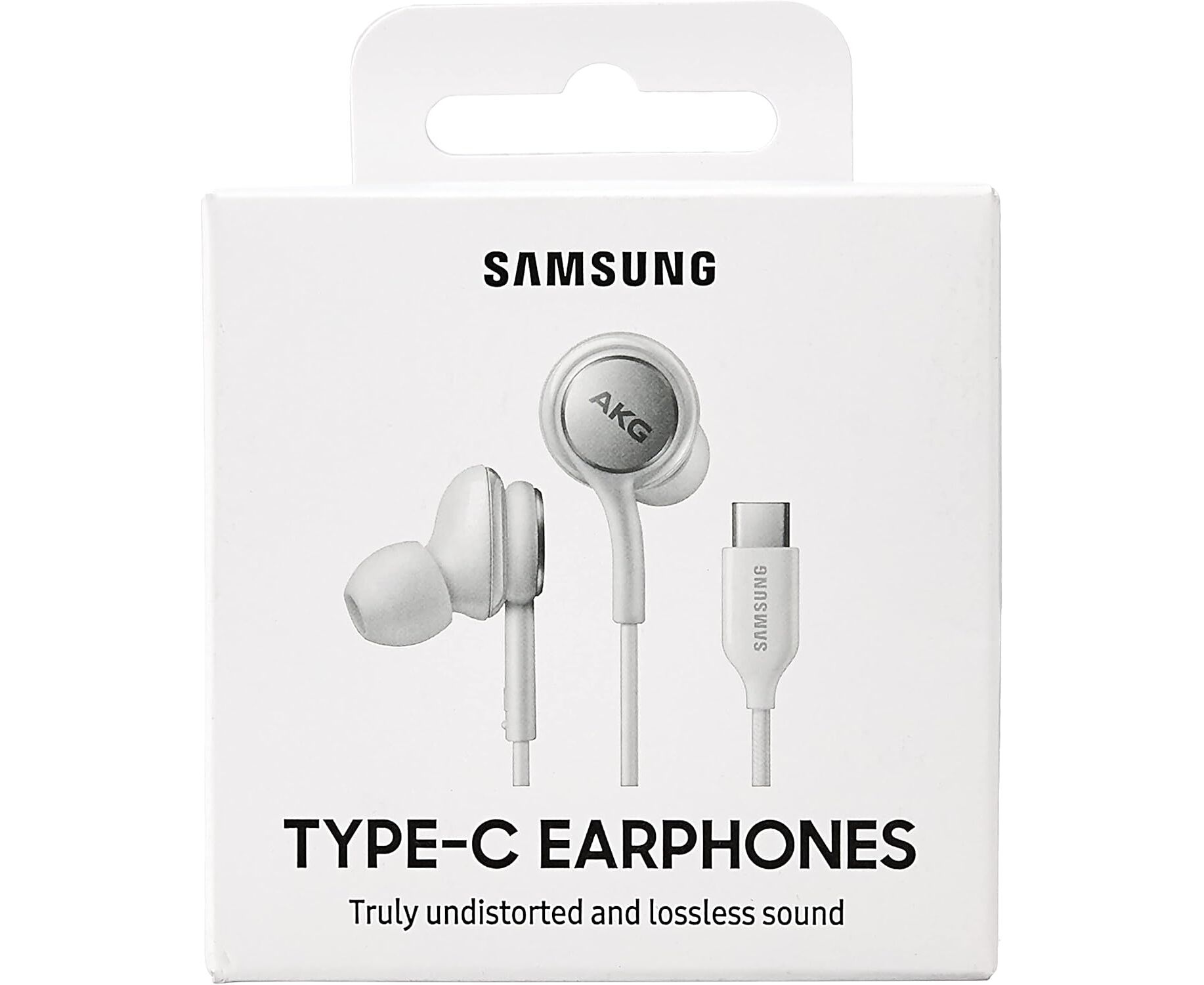 Наушники проводные c микрофоном 1м Samsung AKG N20 Type-C White (Белый)
