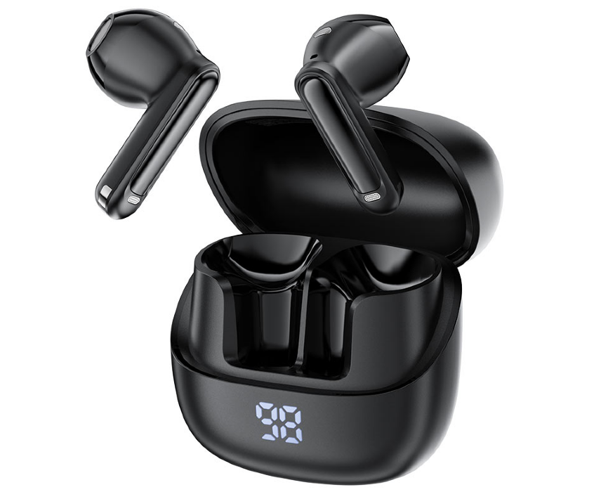 Наушники ACEFAST W2 active noise cancelling true wireless earbuds Black