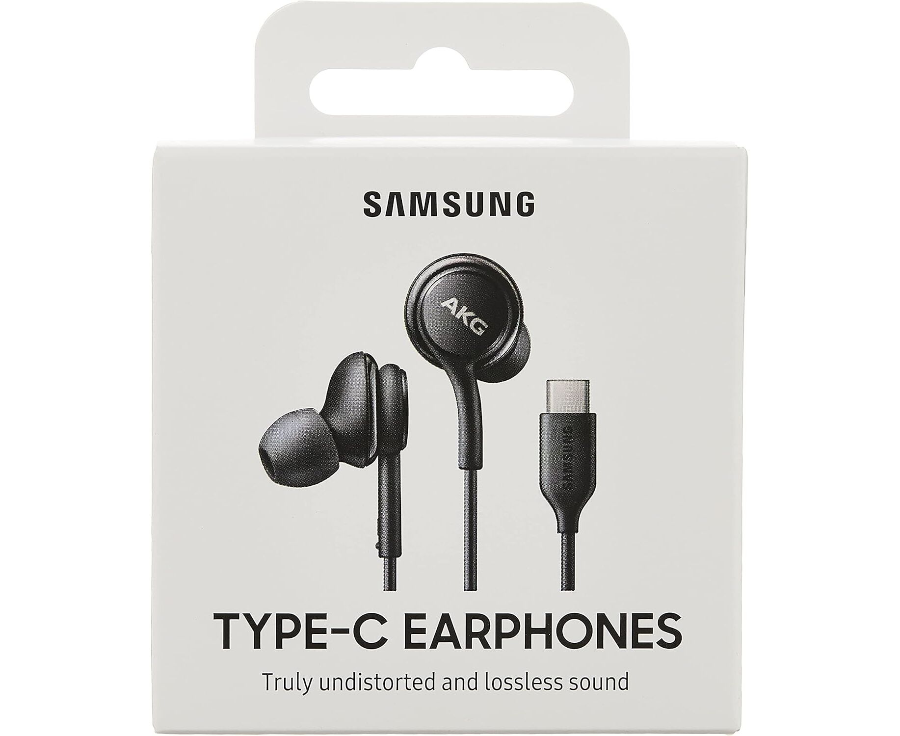 Наушники проводные c микрофоном 1м Samsung AKG N20 Type-C Black