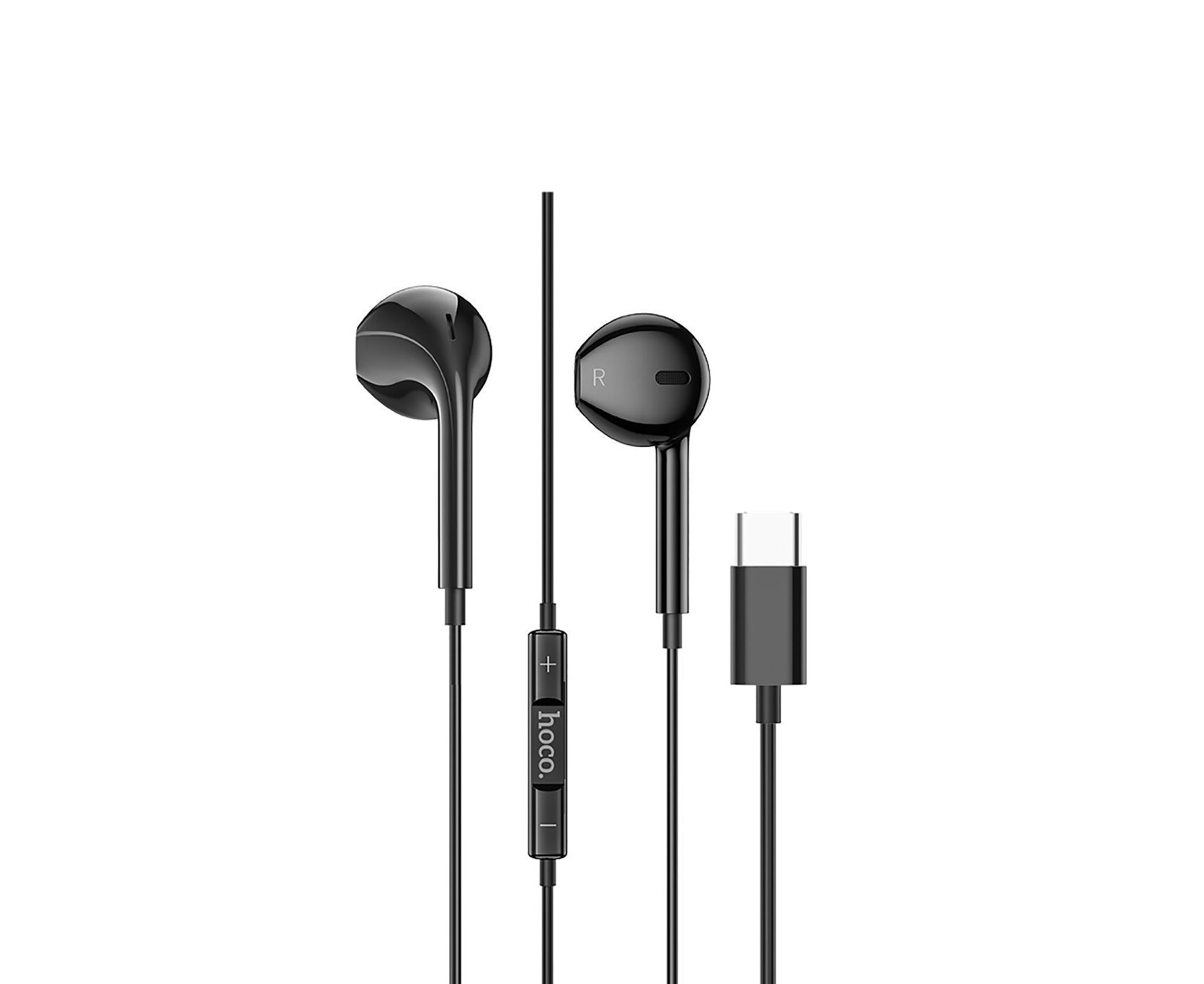 Проводные наушники внутриканальные Hoco M101 Type-C (i P15) (black) (219822)