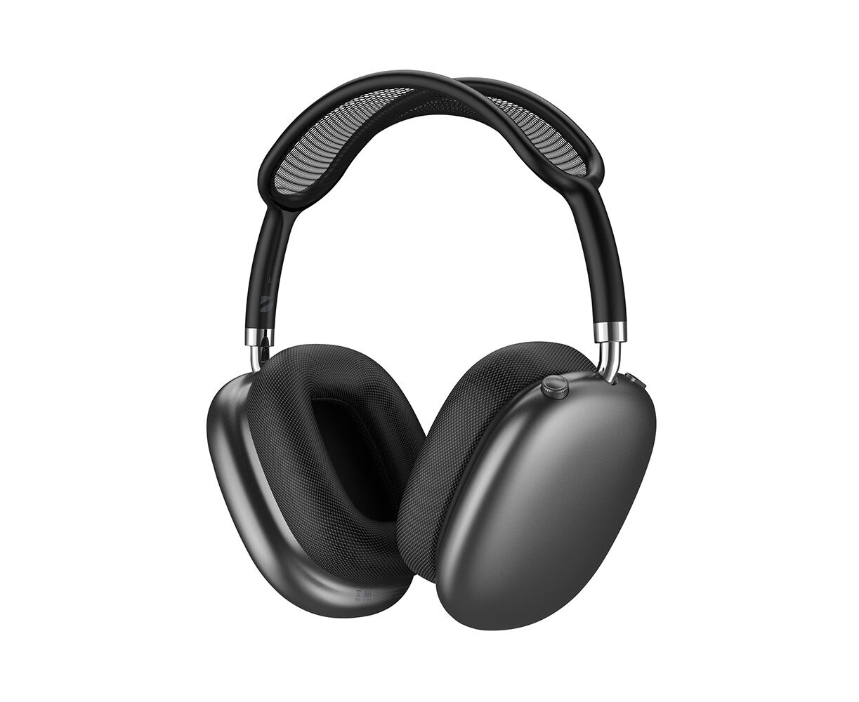 Беспроводные накладные наушники Stereo Life, BT 5.4, 350м Ач, серый космос, Deppa