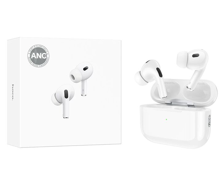 Наушники bluetooth HOCO EW94 True wireless ANC noise reduction BT headset (белый)