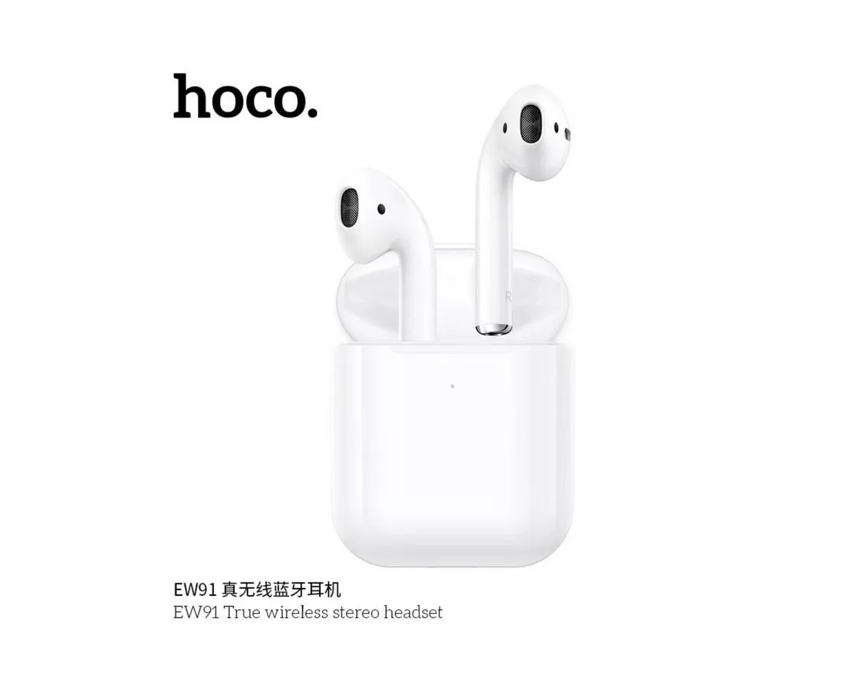 Наушники bluetooth HOCO EW91 True wireless stereo headset (белый)
