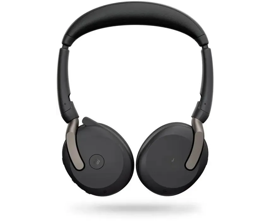 Гарнитура Jabra Evolve2 65 Flex (26699-999-899) черный для компьютера/мобильных устройств, накладные, Bluetooth