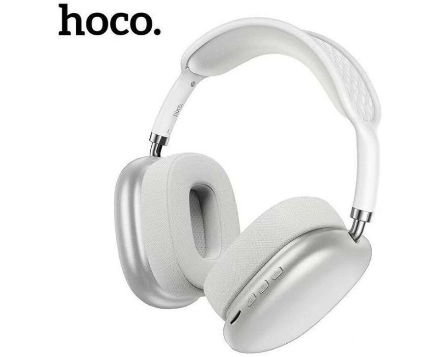 Наушники bluetooth HOCO ESD15 Cool shadow (серебро)