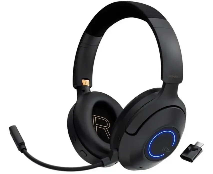 Наушники Creative Zen Hybrid Pro Classic 51 EF1040 AA001, 3.5 мм/Bluetooth, мониторные черный