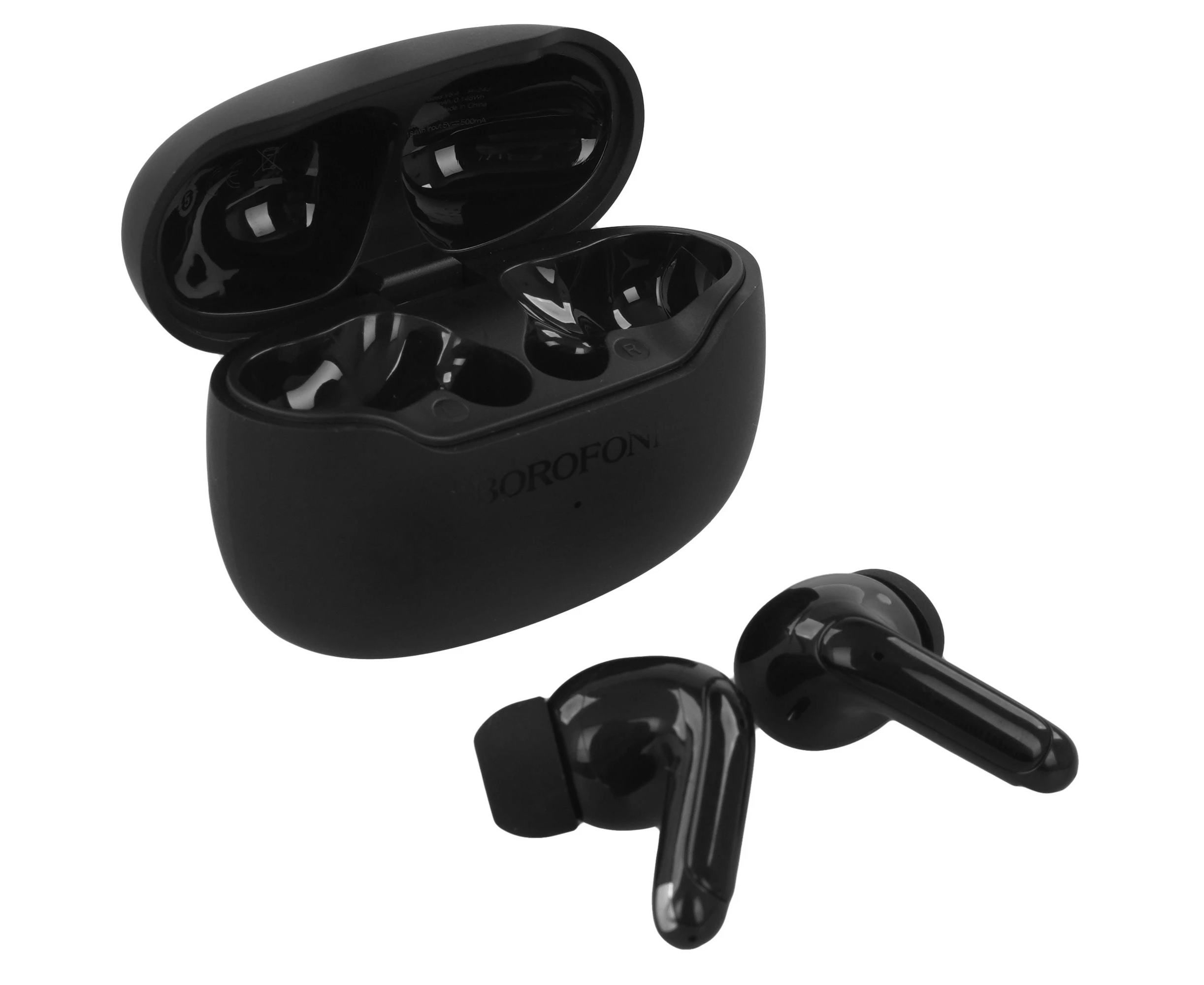 Наушники bluetooth BOROFONE FQ1 Shine wireless BT headset (черный)
