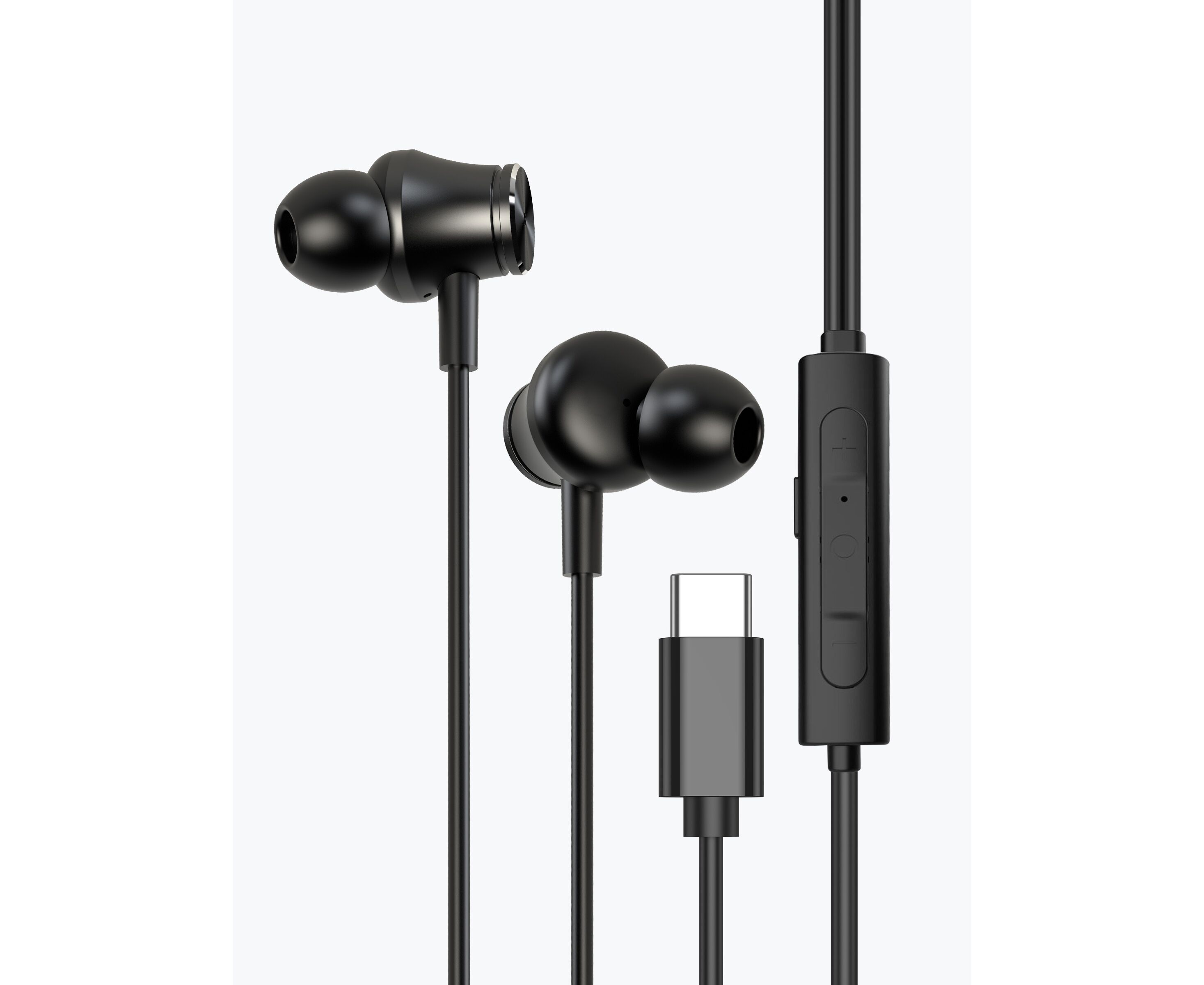 Стереогарнитура Stereo Aura ANC, USB-C, черный, Deppa