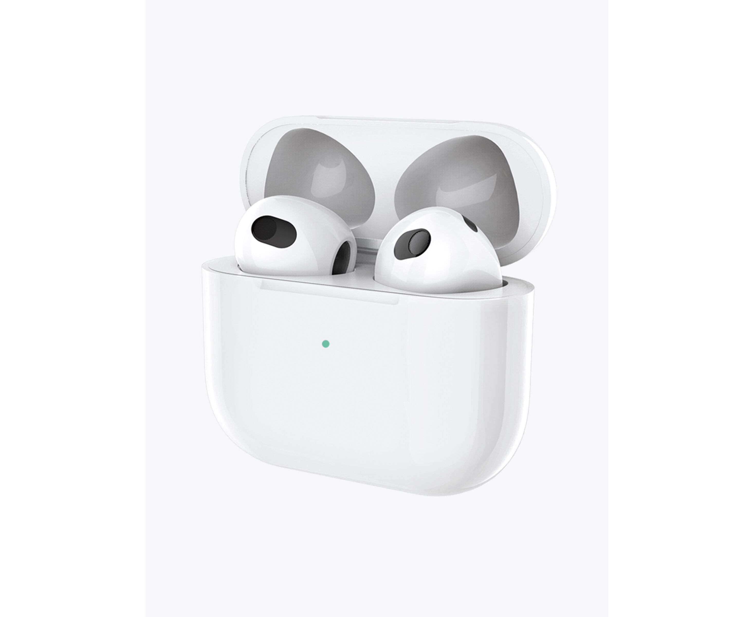 Беспроводные наушники с микрофоном Light Pods 3 , TWS, BT 5.4, 300 м Ач, белый, Deppa