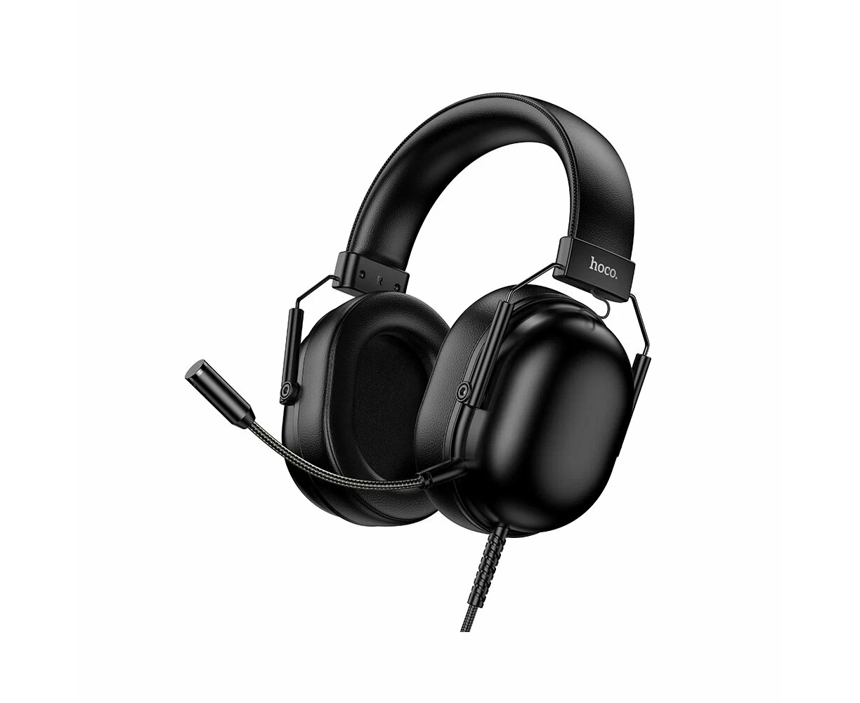 Наушники полноразмерные HOCO W113 Dynamic USB7.1 channel gaming headphones (черный)