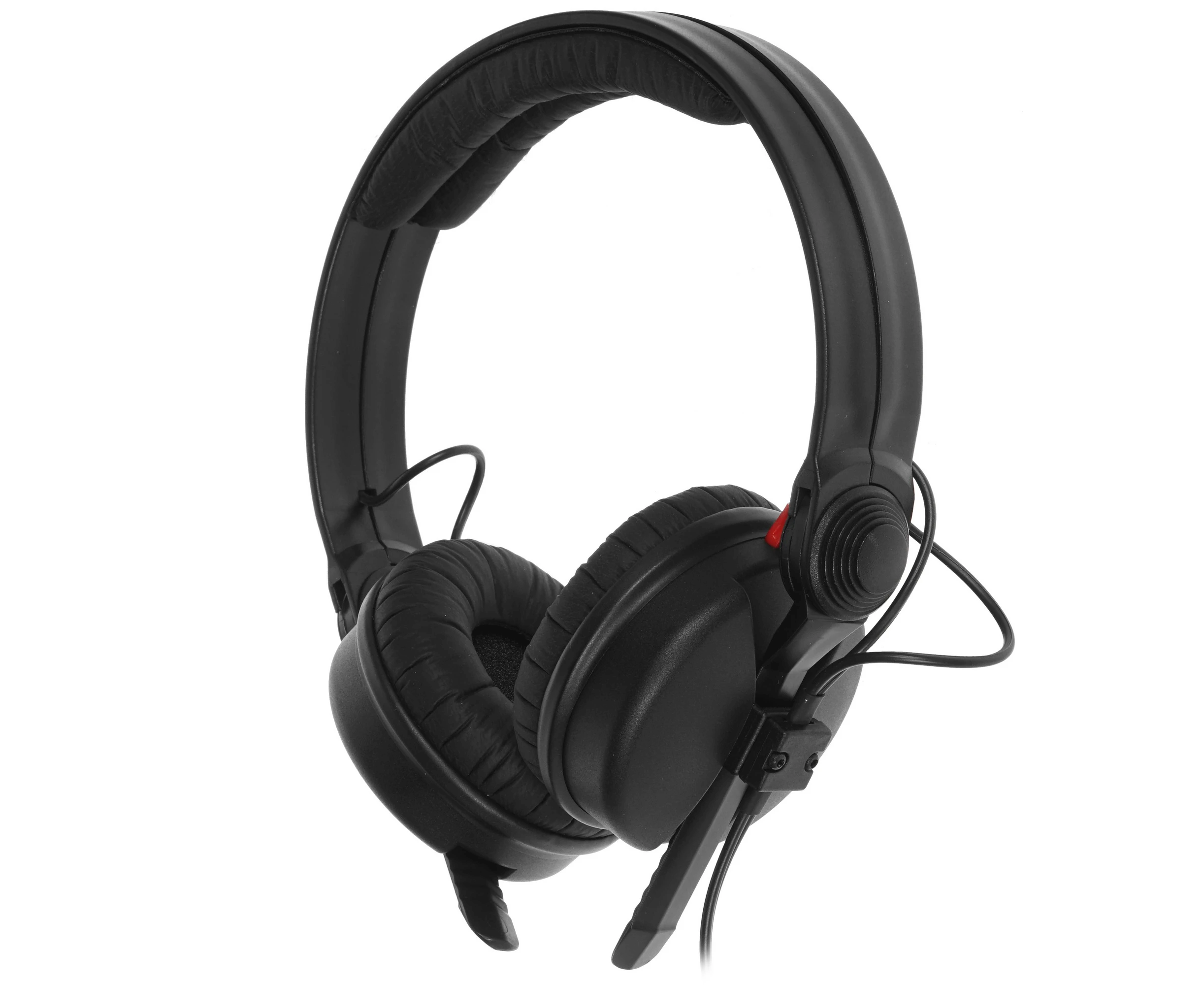 Наушники Sennheiser HD 25 накладные, закрытые, 16-22000 Гц, каб. 1,5м, разъем 3.5мм+6,3мм, черный