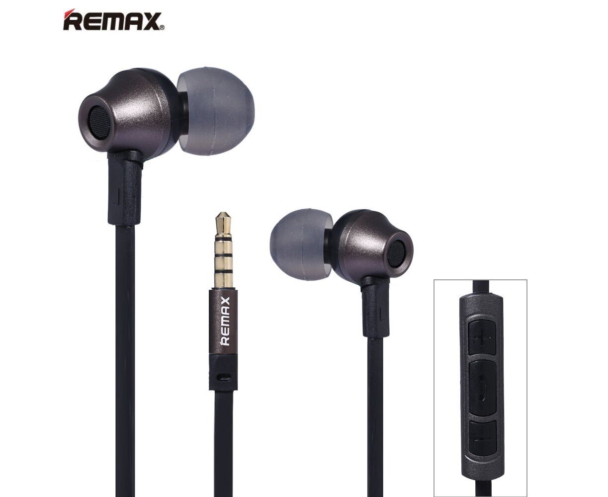 Наушники REMAX 3.5mm Wired Earphone RM-610 D (черный)