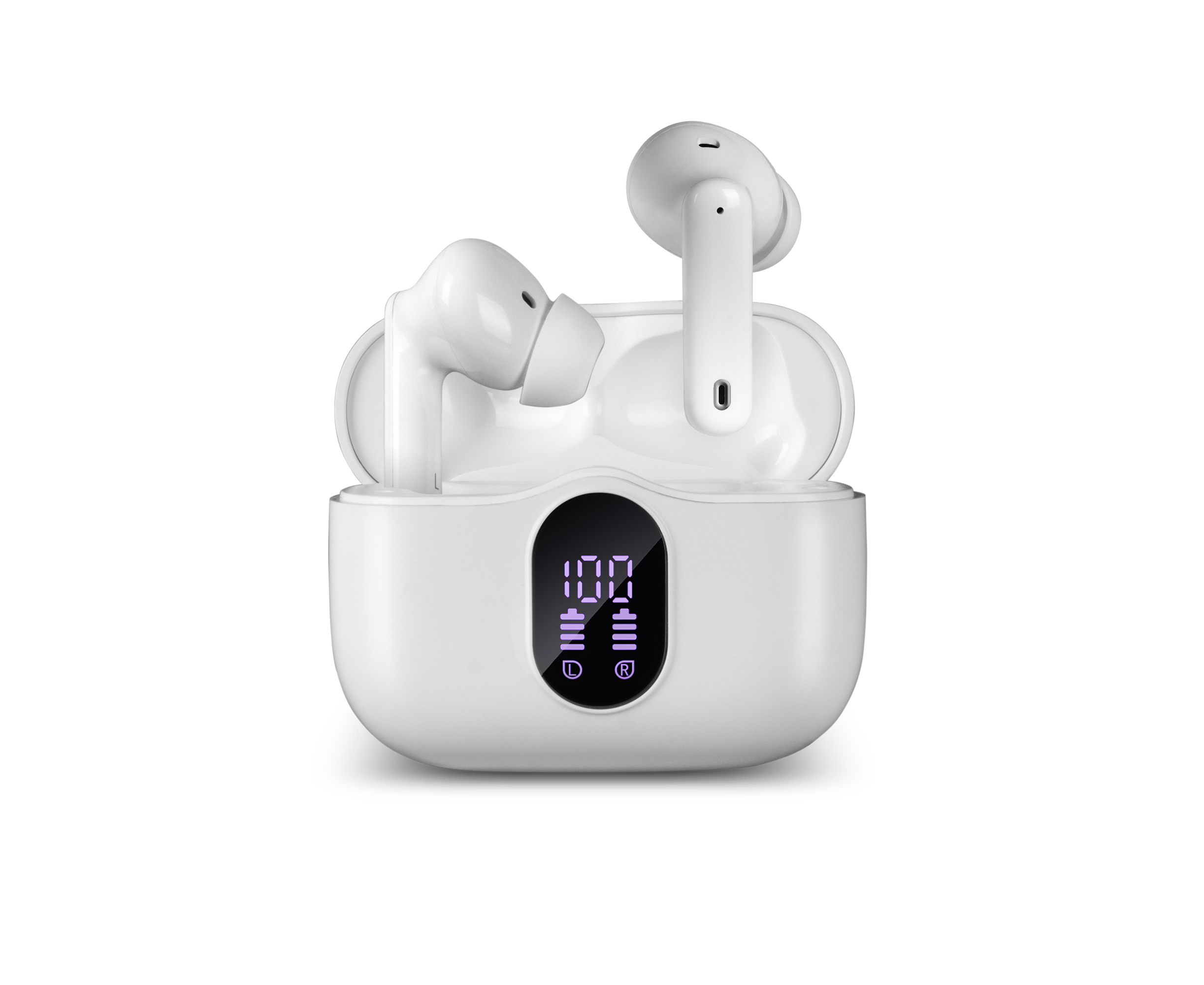 Наушники bluetooth TWS SVEN E-310 B, белый (Bluetooth, TWS, ANC, ENC, APP)