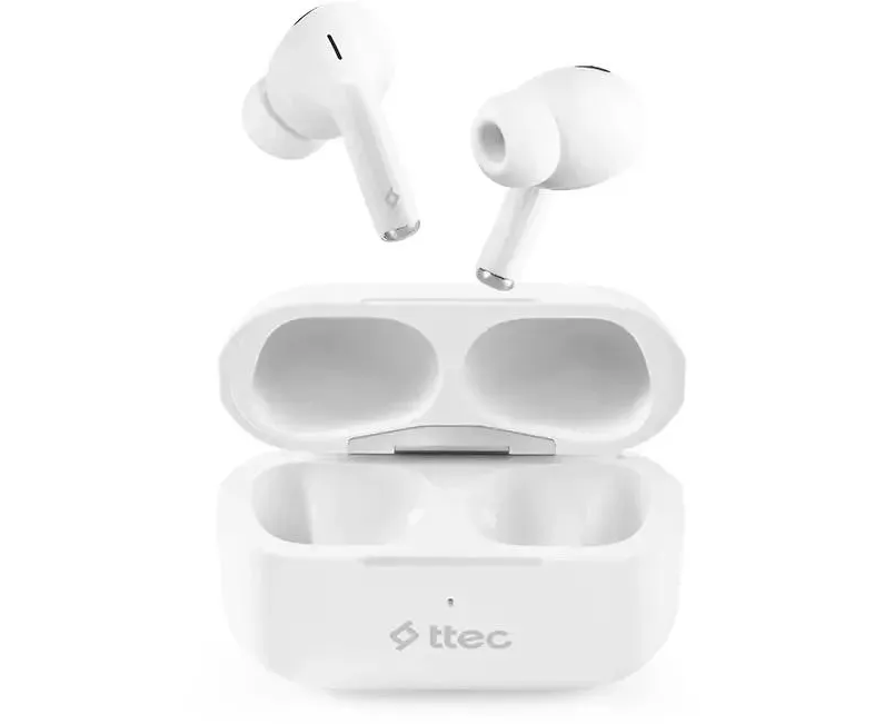 Наушники TTEC 2 KM155 B Air Beat Pro Lite ANC TWS Bluetooth Headset White