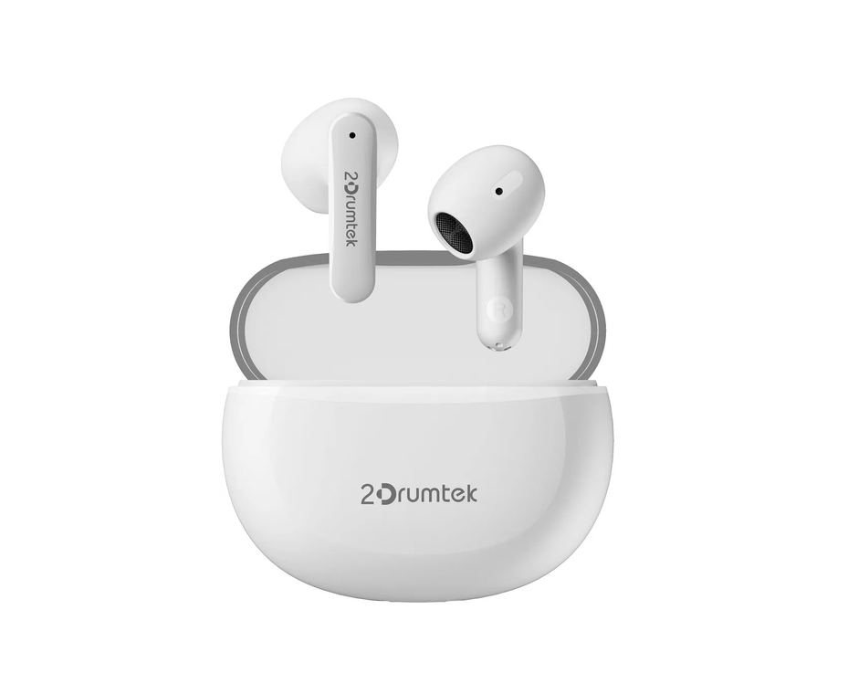 Гарнитура вкладыши TWS A4 Tech 2 Drumtek B20 (B20 Grayish White) белый