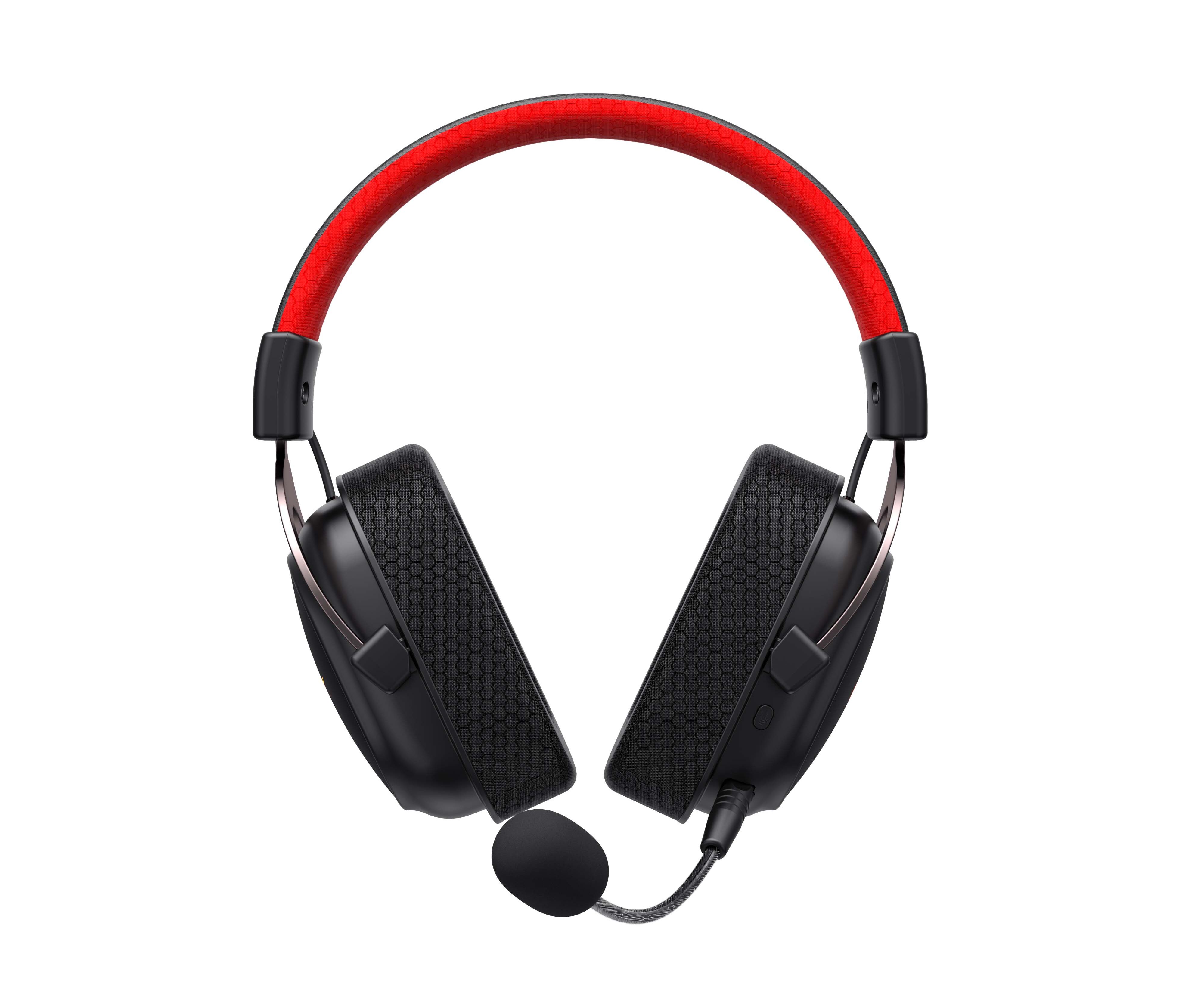 Беспроводные игровые наушники Havit H2002 BG с микрофоном, черный; коричневый-охра