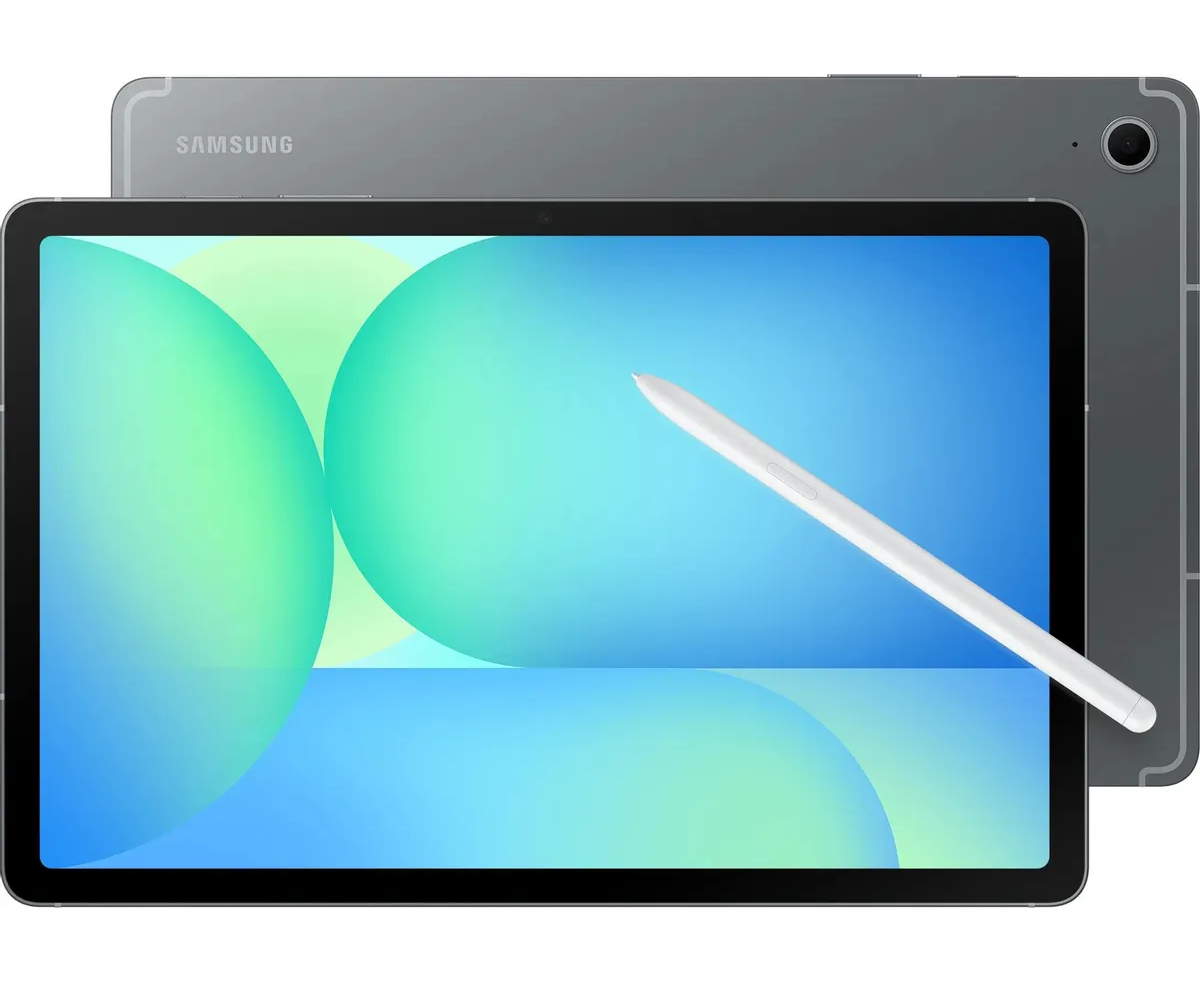 Планшет Samsung Galaxy Tab S10 FE SM-X526 BZAPCAU 1580 (2.9) 8 C 12/256 Gb 10.9" TFT 2304x1440 5 G 1 Sim e SIM Android 15 серый 13 Mpix 12 Mpix BT Wi Fi