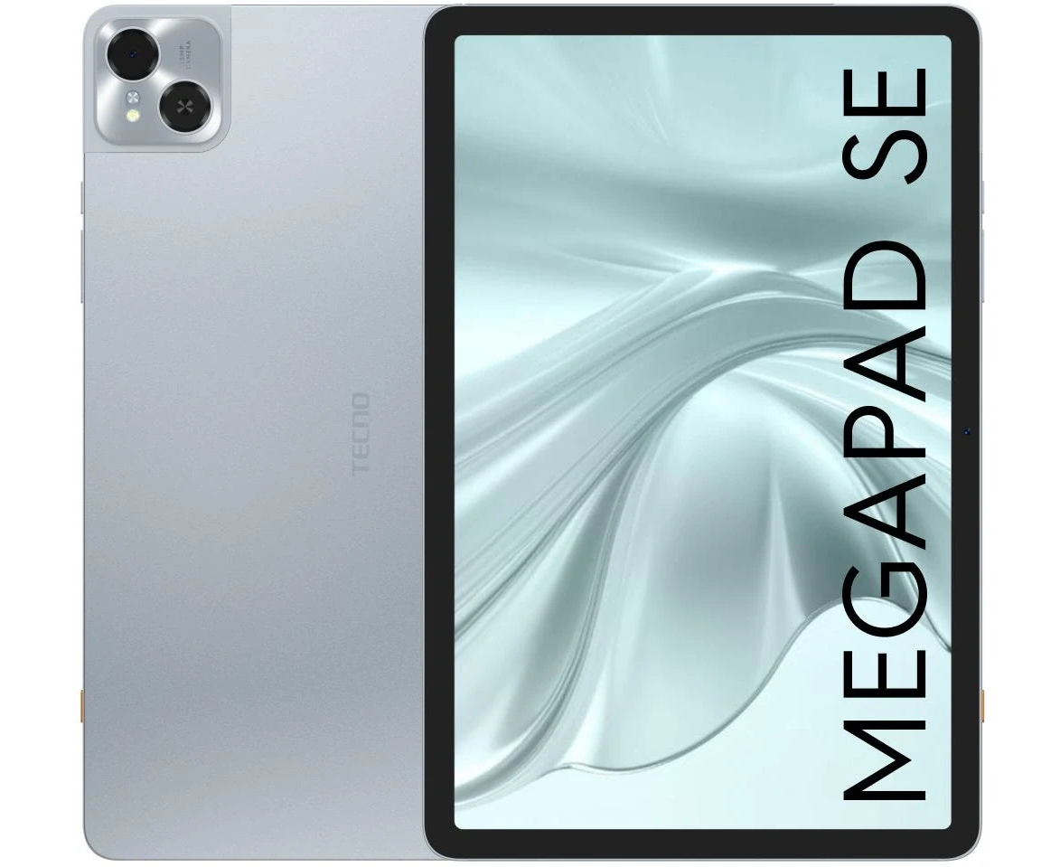 Планшет Tecno Mega Pad 11 SE T1102 W 685 (2.8) 8 C 4/128 Gb 10.95" IPS 1920x1200 Android 15 голубой 8 Mpix 5 Mpix BT Wi Fi micro SD 1 Tb 8000m Ah