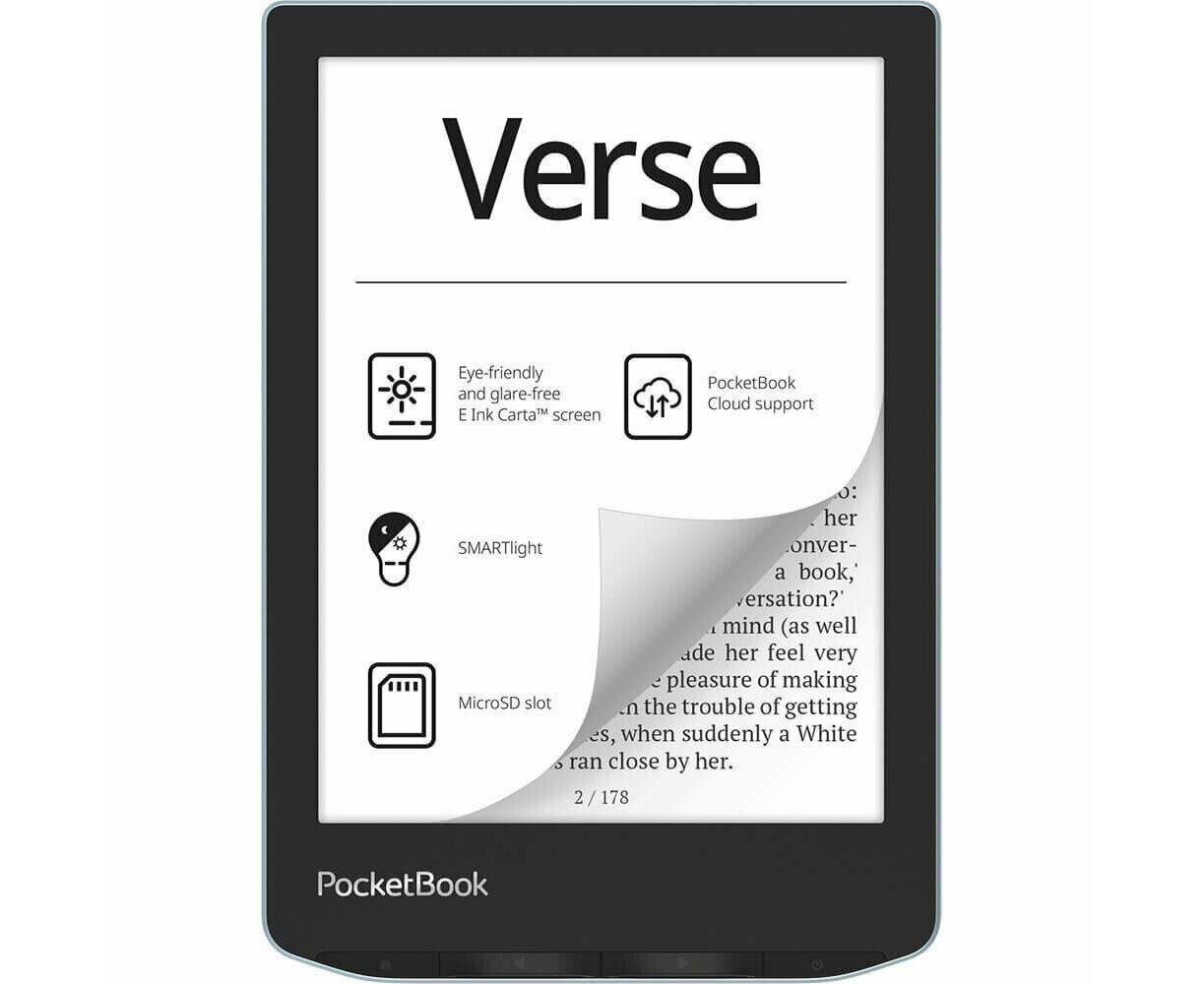 Электронная книга Pocket Book 629 Verse Bright (PB629-2-WW) Blue