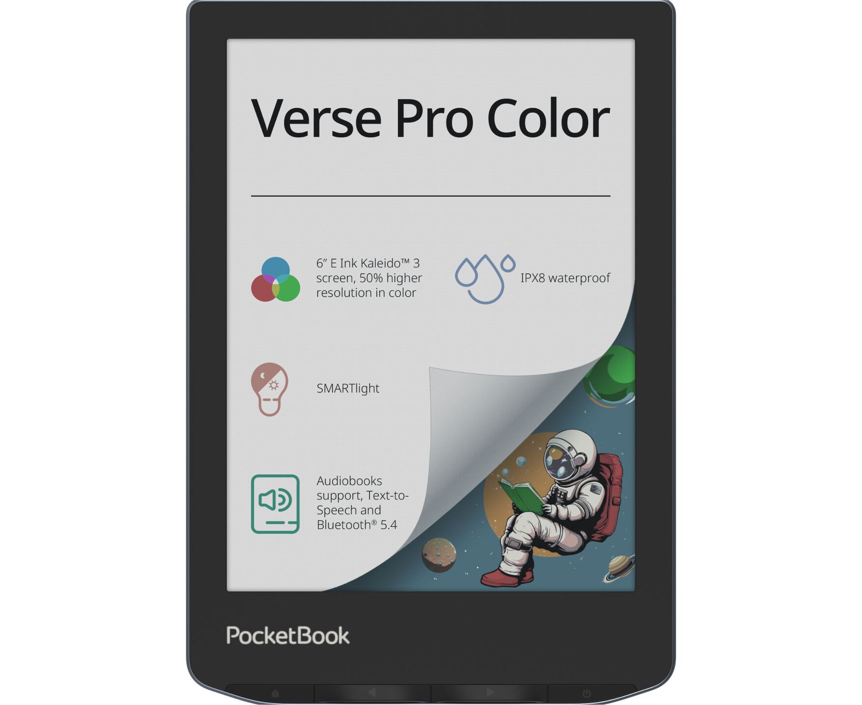 Электронная книга Pocket Book 634 Verse Pro Color (PB634 K3-1-WW)