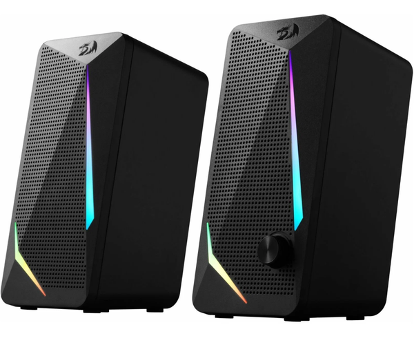 Акустическая система 2.0 Redragon Waltz черн,6 Вт,RGB,USB+3.5 jack 78144