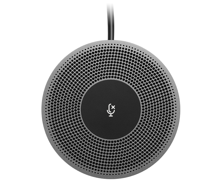 Микрофон проводной Logitech Meet Up 6м черный